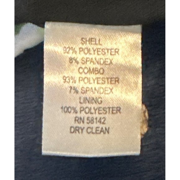 Women's Maggy London Sleeveless Bodycon Dress Floral w/Black Lining Size 4 - Picture 6 of 11